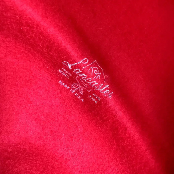 Vintage Lancaster Wool Felt Ladies Red Fedora L main image 11